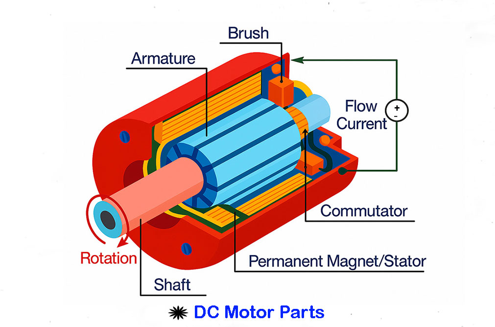 DC Motor Parts